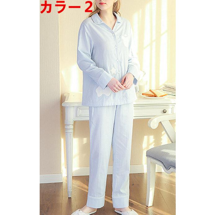 17激安通販 パジャマ レディースパジャマ 婦人パジャマ 花柄 洋風 パジャマ旅行用 長袖 ルームウエア 日本初登場 100 綿 X3 Mintzerbooks Com