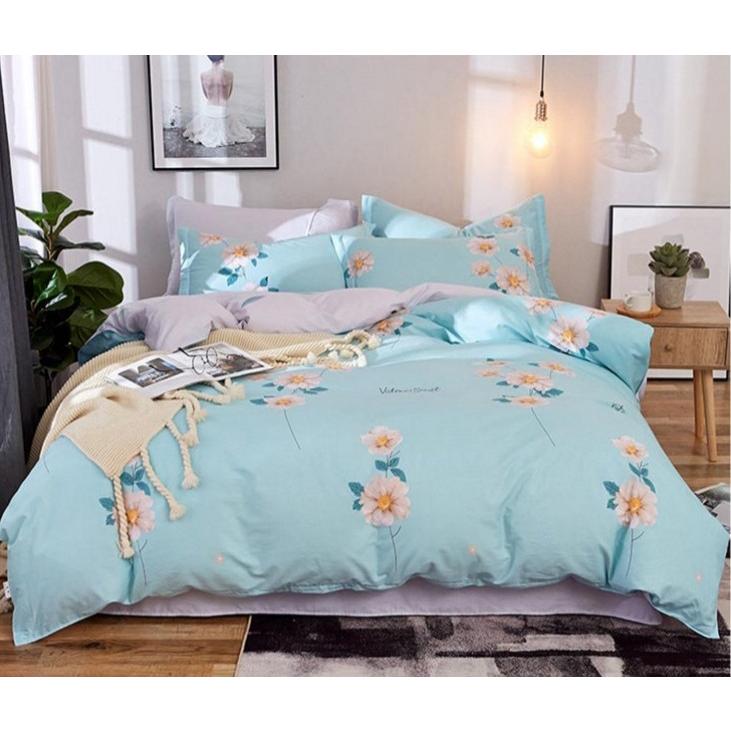 掛け布団カバー 4点セット 北欧調柄 掛け布団カバー シングル ダブル クイーン( 布団カバー 1点|シーツ 1点|枕カバー 2点 )5c721