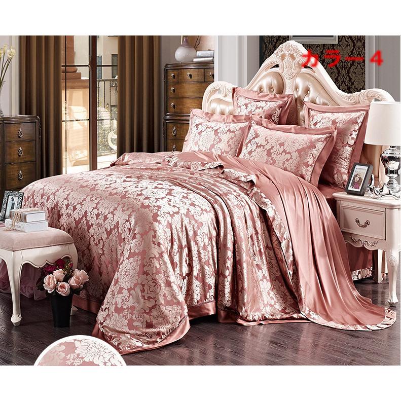 シルク掛け布団カバー シルク100%繻子織り生地 最高級正絹シルク生地