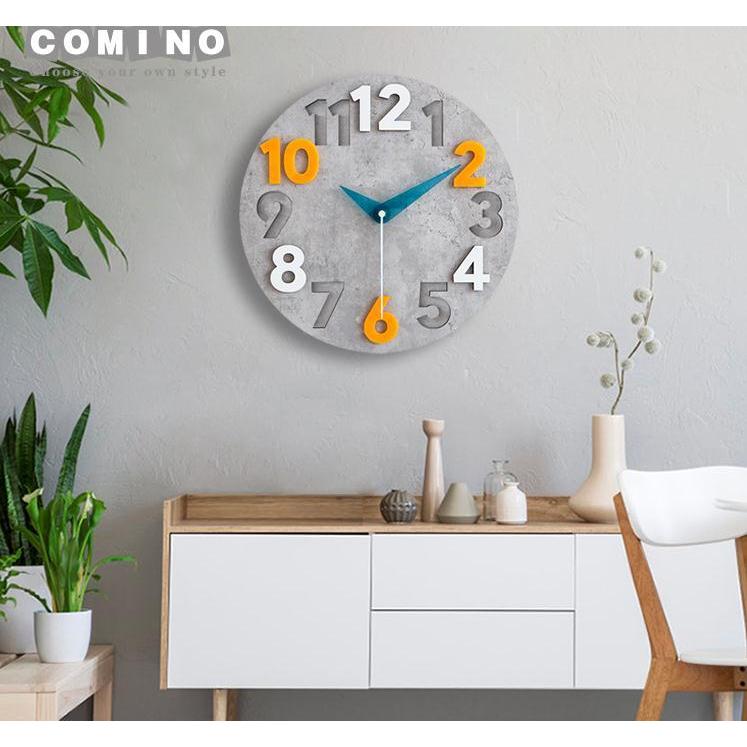 数字大きすぎの壁掛け時計 掛け時計 かけ時計 壁飾り 北欧 おしゃれ プレゼント ギフト 北欧芸術風｜seisin39
