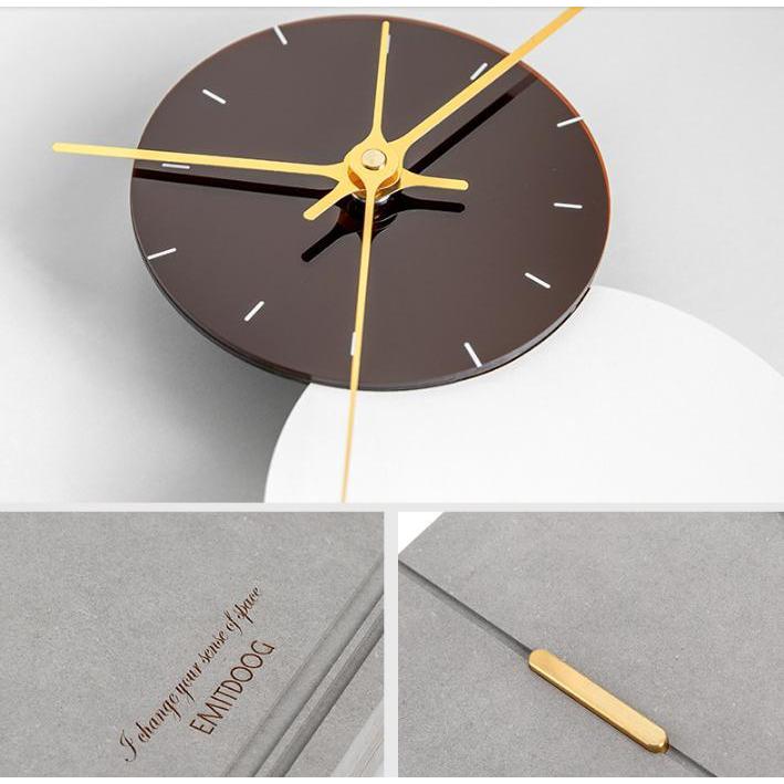 モダンな壁掛け時計 北欧風のデザイン 壁掛け時計 おしゃれ 掛け時計 北欧 石風文字盤 静音 モダン 上質
