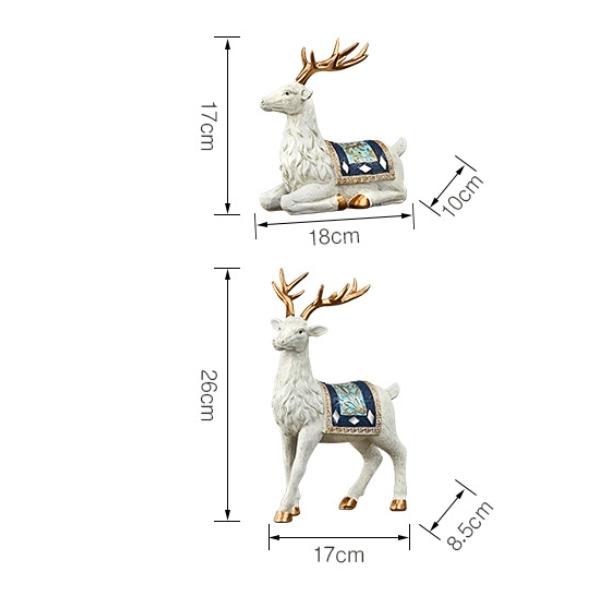 シカ 鹿飾り 動物飾り オブジェ インテリア 雑貨 置き物 誕生日