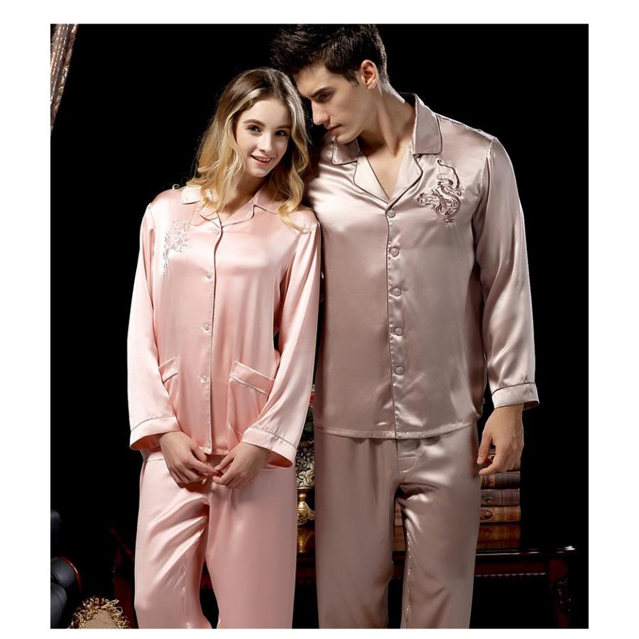 ペアパジャマ カップル パジャマ 天然家蚕シルク100 生地 シルクパジャマ レディースパジャマ 男女ペア 最高級天然正絹100 プレゼント最高 ｗ13 Ddyy13 天使closet 通販 Yahoo ショッピング