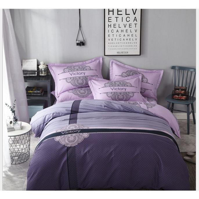 北欧調柄 掛け布団カバー 4点セット 掛け布団カバー シングル ダブル クイーン 花柄( 布団カバー 1点|シーツ 1点|枕カバー 2点)h42