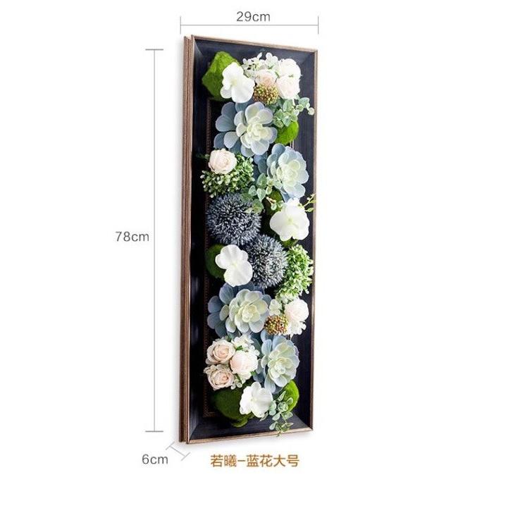 壁飾り 観葉植物 お花壁飾り 壁掛けインテリア ウォールディスプレイ フェイクグリーン 光触媒 壁面飾り オーナメントパネル hn3_2