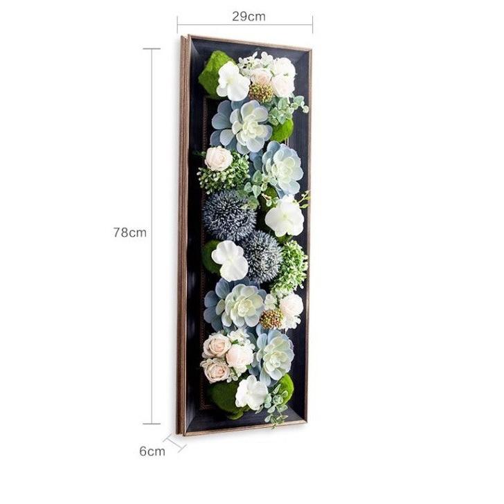 壁飾り 観葉植物 お花壁飾り 壁掛けインテリア ウォールディスプレイ フェイクグリーン 光触媒 壁面飾り hn7の画像