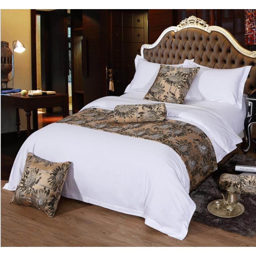 ホテル用高級 掛け布団カバー4点セット ホテルスタイル ストライプ