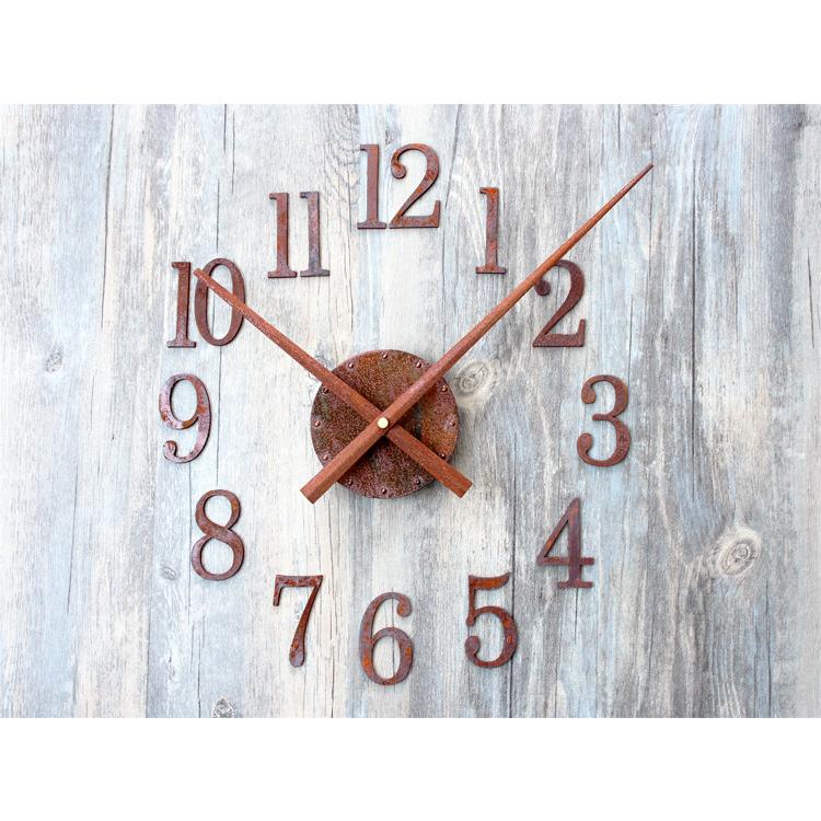 サビデザイン時計 壁掛け時計 掛け時計 かけ時計 おしゃれ 壁