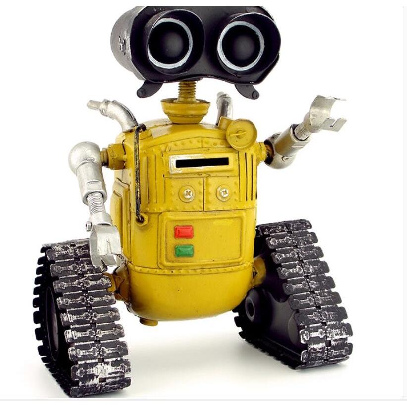 ロボット Wall-E風 模型 アンティーク オブジェ レトロ ブリキ製 (全て手作り)mot125｜seisin39｜10