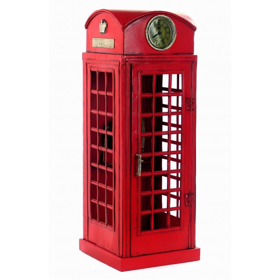 電話ボックス RedTelephoneBox 模型 アンティーク オブジェ 電話ボックス RedTelephoneBox 模型 アンティーク オブジェ