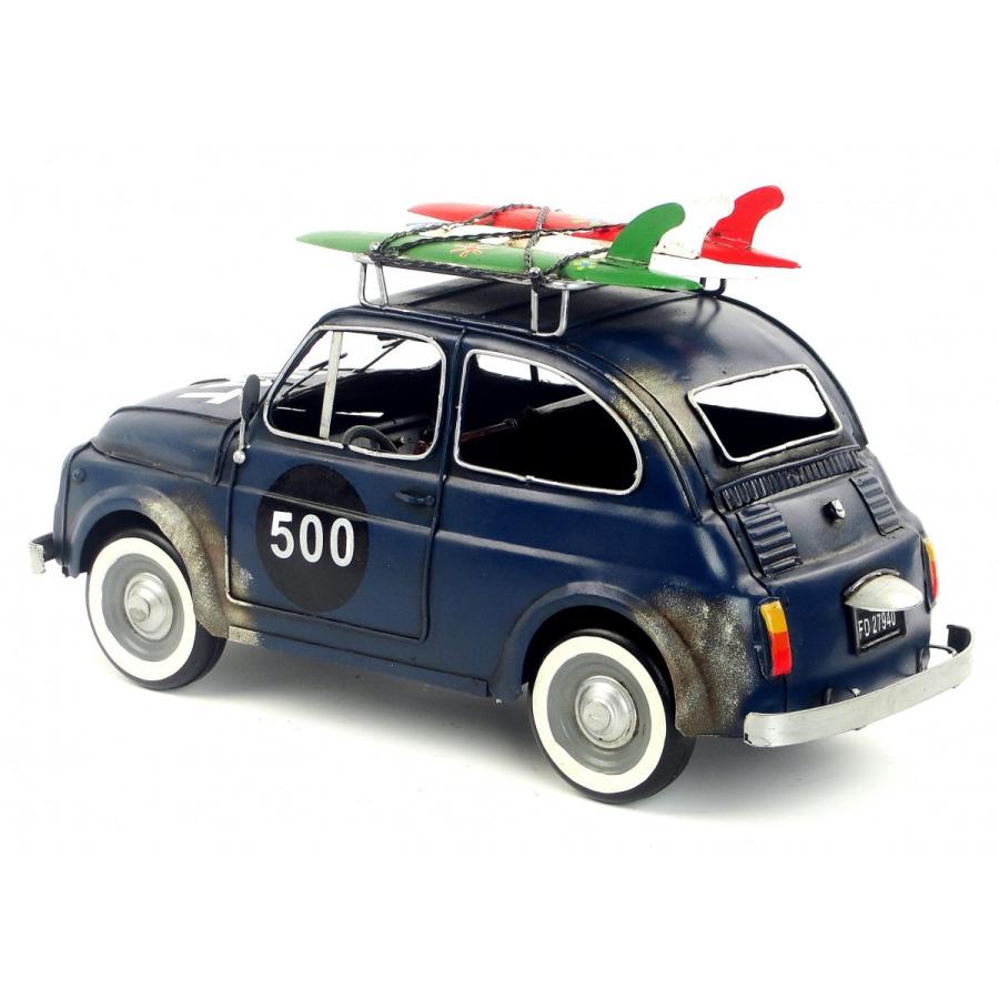 1965 FITTA 500 ブリキ製 オールドカー ビンテージカー (全て手作り