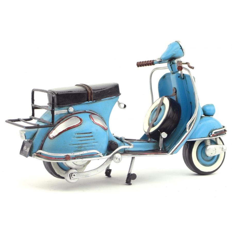 ベスパ ライトブルー 1965年 Vespa Italy レトロ ブリキ製 ベスパ ライトブルー 1965年 Vespa Italy レトロ ブリキ製