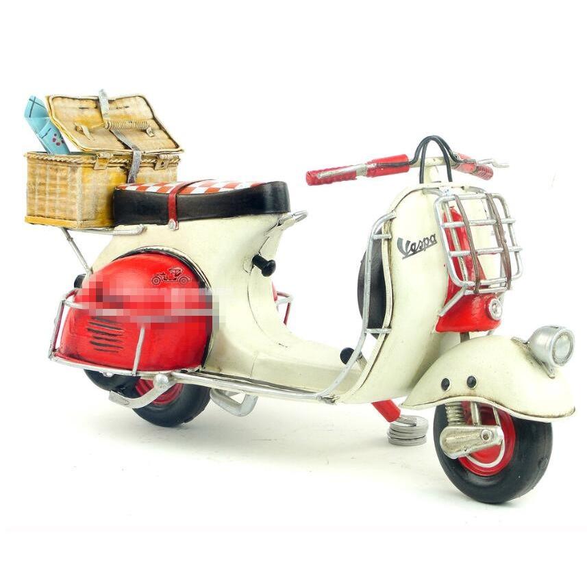 ベスパ ライトブルー 1965年 Vespa Italy レトロ ブリキ製 ビンテージ