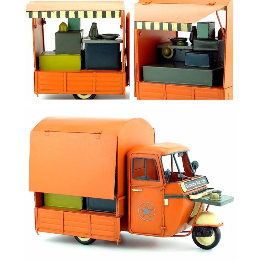 ブランド登録なし - ベスパ ともし火青味 1965年 Vespa Italy レトロ ブリキ製 ビンテージバイク (総べて手作り) mot41