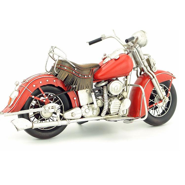 ハーレーダビットソン 1939EL HARLEY-DAVIDSON レトロ ブリキ製 ビンテージバイク (全て手作り)mot62｜seisin39｜04