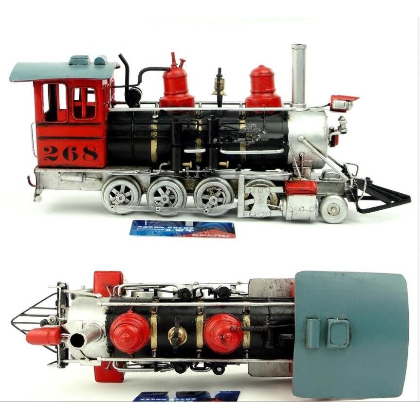 蒸気機関車 ビッグボーイ USA big boy train ブリキ製 鉄道模型 オールド ビンテージ (全て手作り)mot69の画像