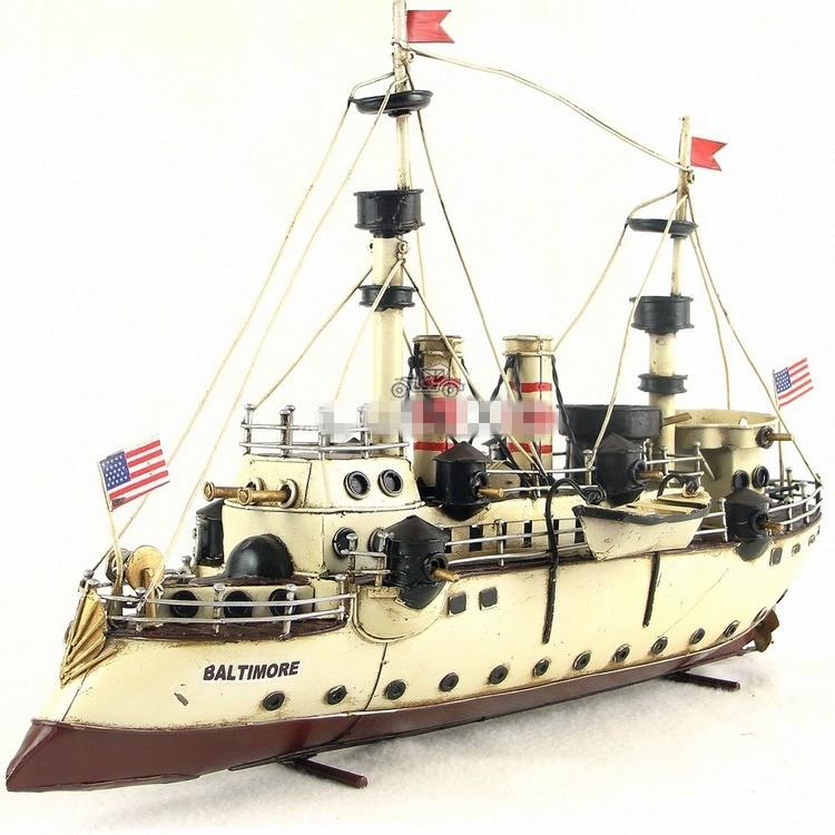 旅客船 USA Baltimore cruiser ブリキ製 オールドシップ ビンテージ