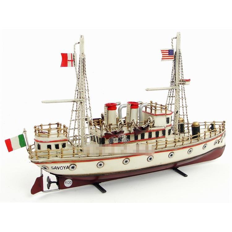 旅客船 Luxury Cruise ブリキ製 オールドシップ ビンテージシップ