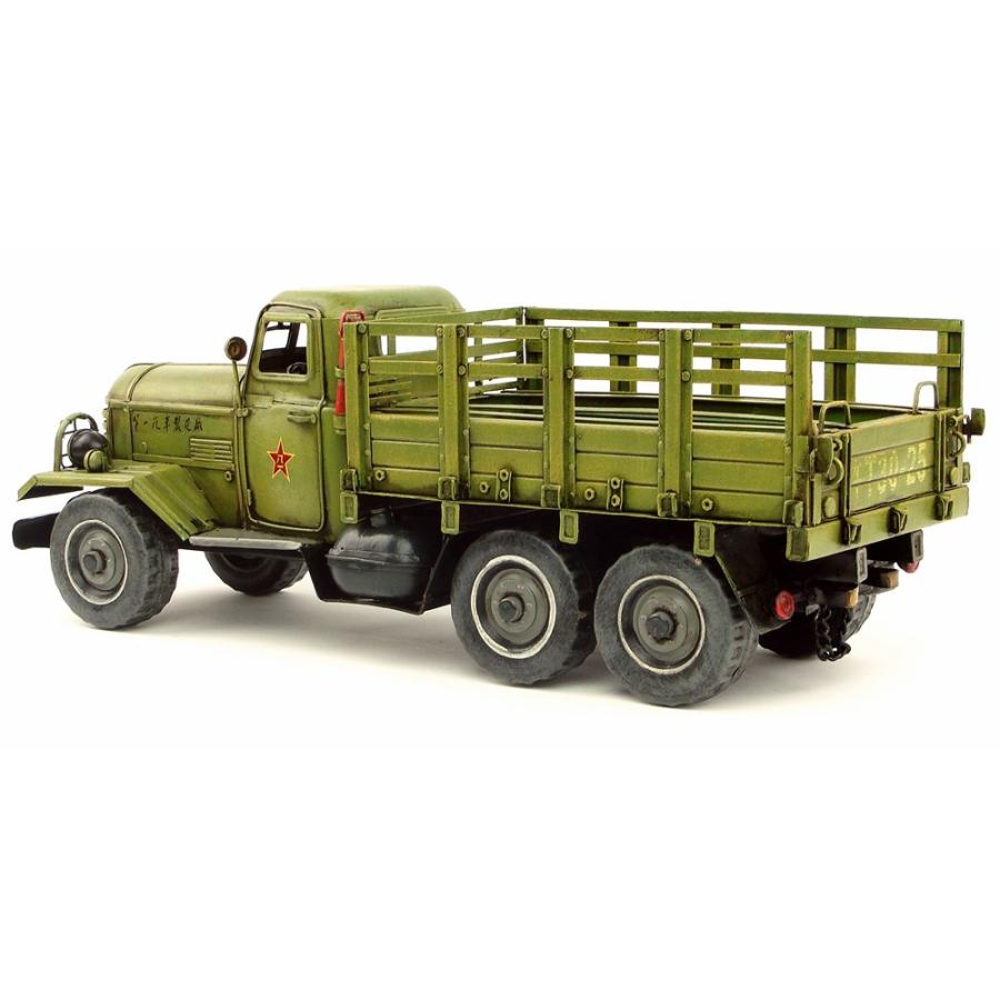 軍用車 トラック ブリキ製 オールドカー ビンテージカー (全て手作り