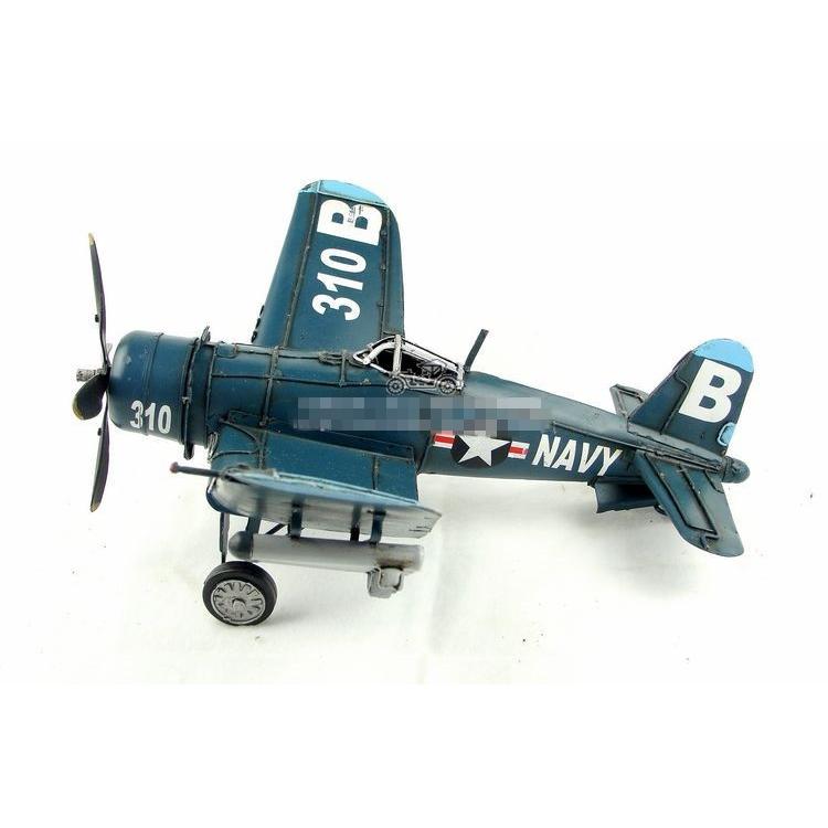 戦闘機 コルセア F4U チャンス・ヴォート F4Uコルセア ブリキ製 模型