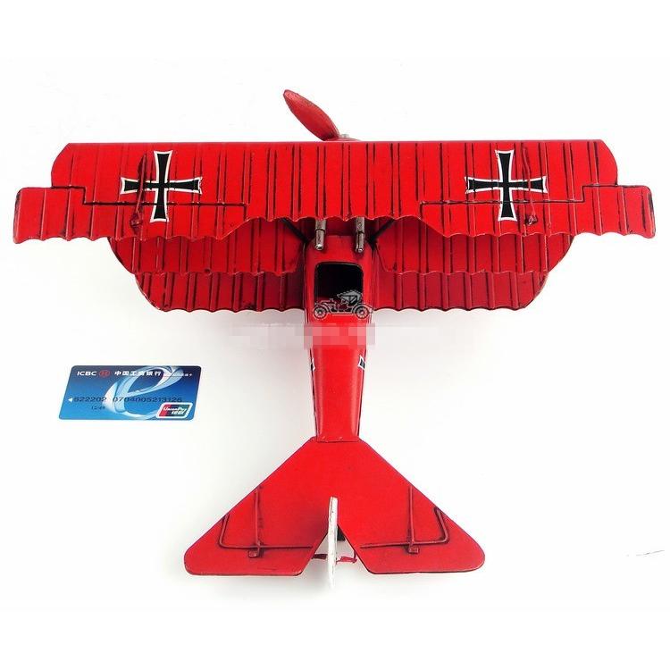 フォッカーDr.I レッドバロン 三葉機 Germany Red Baron ブリキ フォッカーDr.I レッドバロン 三葉機 Germany Red Baron ブリキ