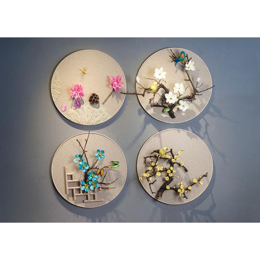 壁飾り 観葉植物 お花壁飾り 壁掛けインテリア ウォールディスプレイ フェイクグリーン 光触媒 壁面飾り k24の画像