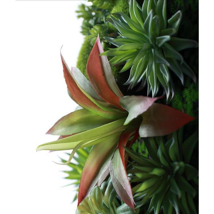 壁飾り 観葉植物 お花壁飾り 壁掛けインテリア ウォールディスプレイ フェイクグリーン 光触媒 壁面飾り k53の画像