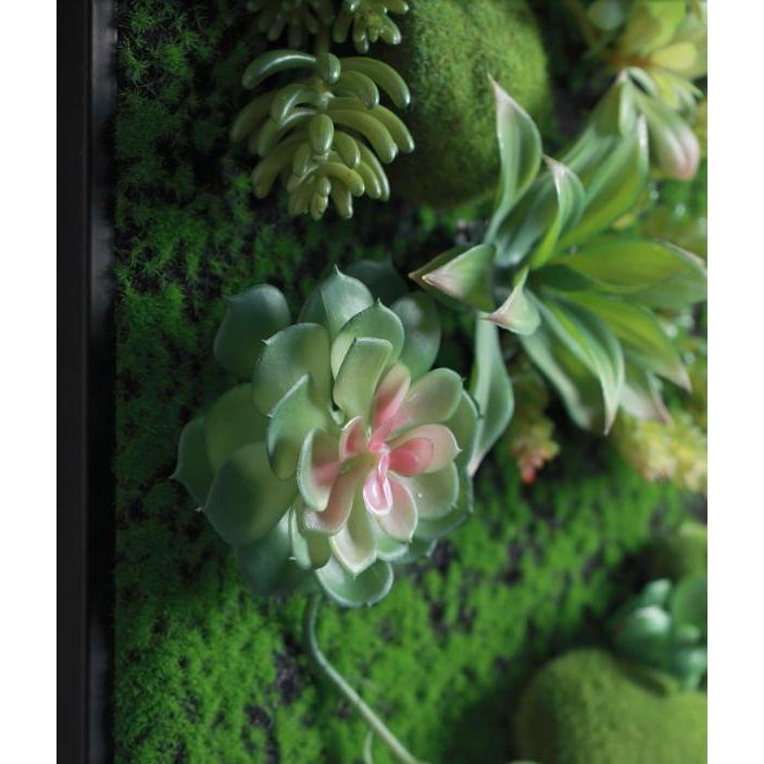 壁飾り 観葉植物 お花壁飾り 壁掛けインテリア ウォールディスプレイ フェイクグリーン 光触媒 壁面飾り k53の画像