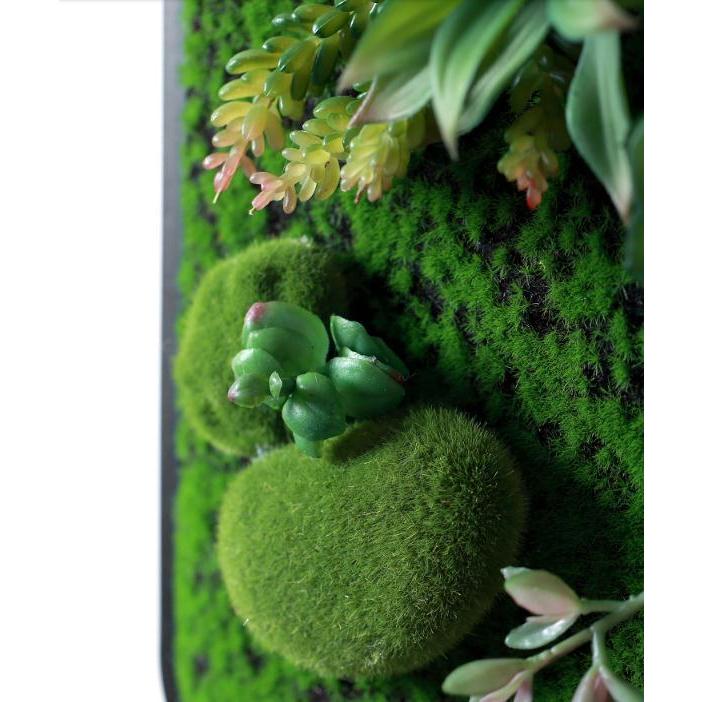壁飾り 観葉植物 お花壁飾り 壁掛けインテリア ウォールディスプレイ フェイクグリーン 光触媒 壁面飾り k53の画像