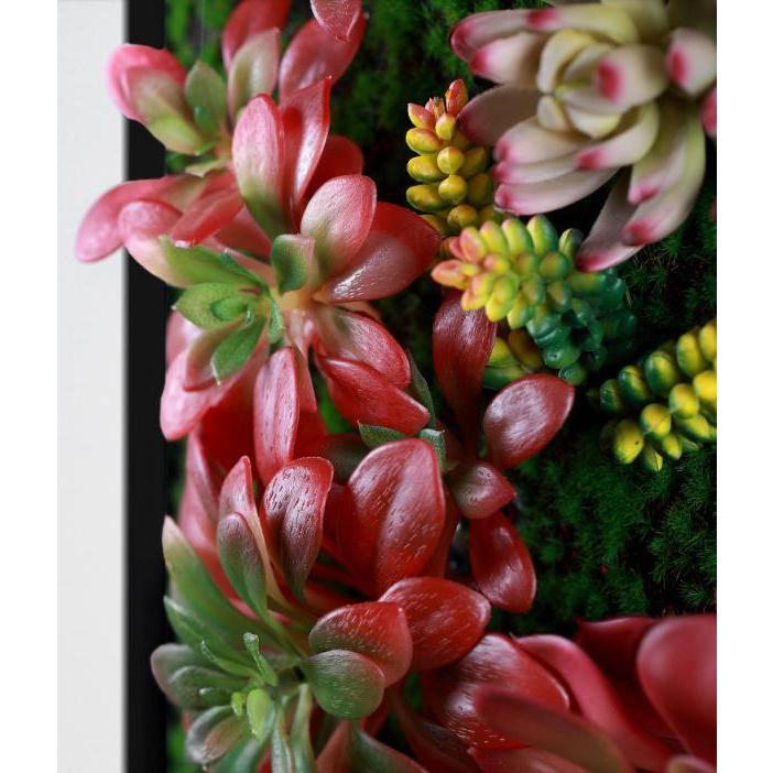 壁飾り 観葉植物 お花壁飾り 壁掛けインテリア ウォールディスプレイ フェイクグリーン 光触媒 壁面飾り k54の画像