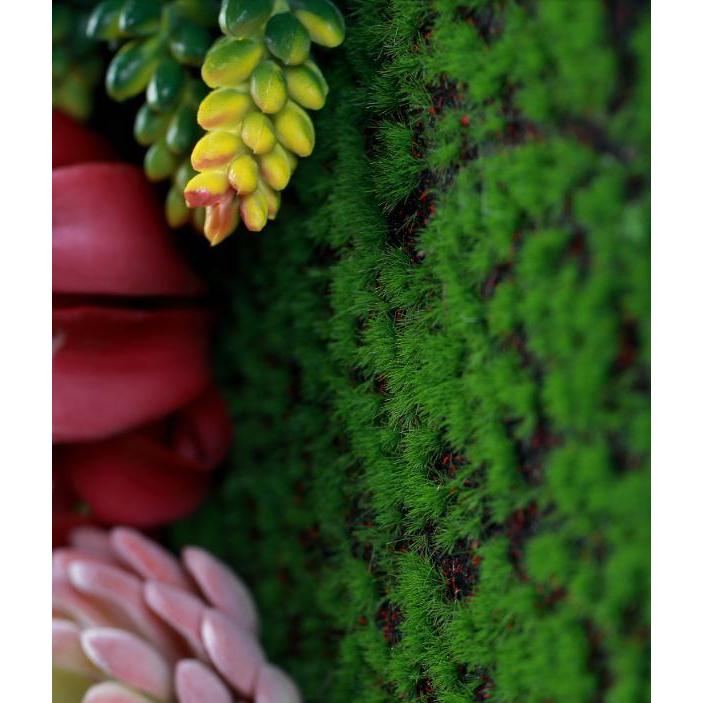 壁飾り 観葉植物 お花壁飾り 壁掛けインテリア ウォールディスプレイ フェイクグリーン 光触媒 壁面飾り k54の画像