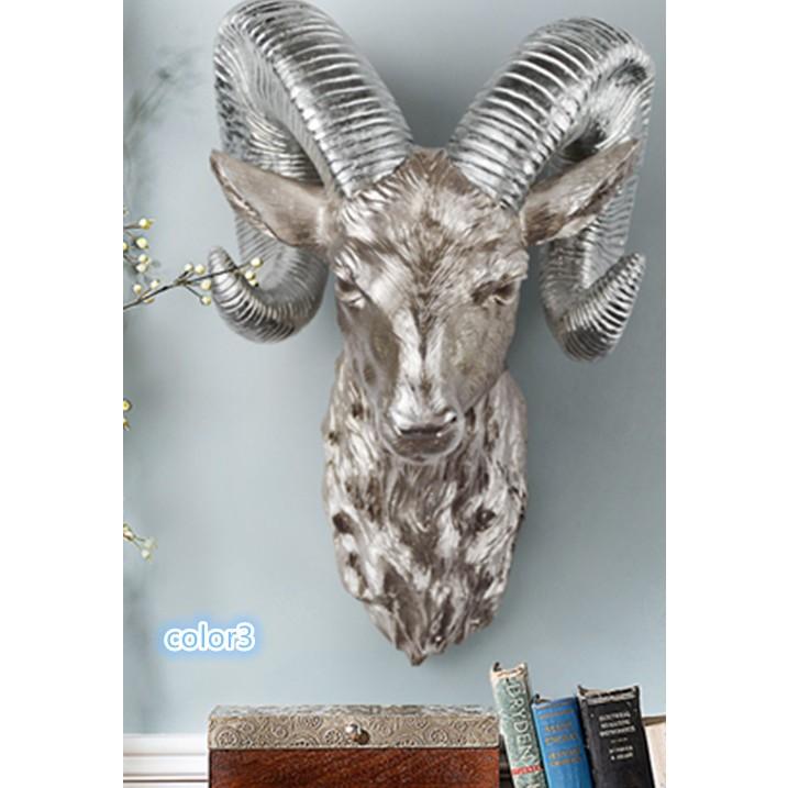 壁飾り 壁掛けオブジェ インテリア シカ リビング 玄関 アニマルヘッド