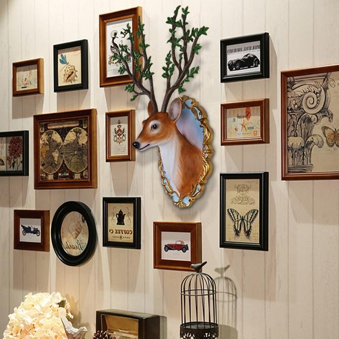 壁飾り 壁掛けオブジェ インテリア シカ 壁飾り リビング 玄関 アニマルヘッド インテリア雑貨 北欧 Sd27 天使closet 通販 Yahoo ショッピング