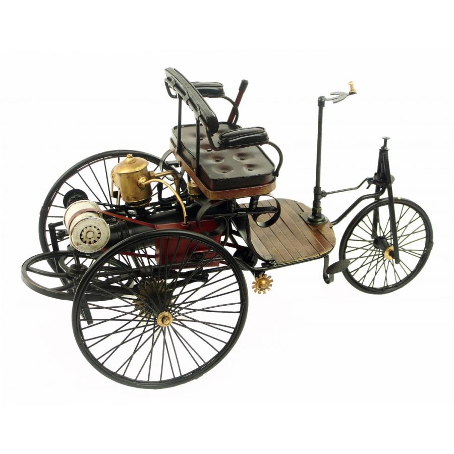 1886年に世界初の車！ クラシックカー インテリアオブジェ アンティーク 1886 Mercedes-Benz the first carin the worldの画像