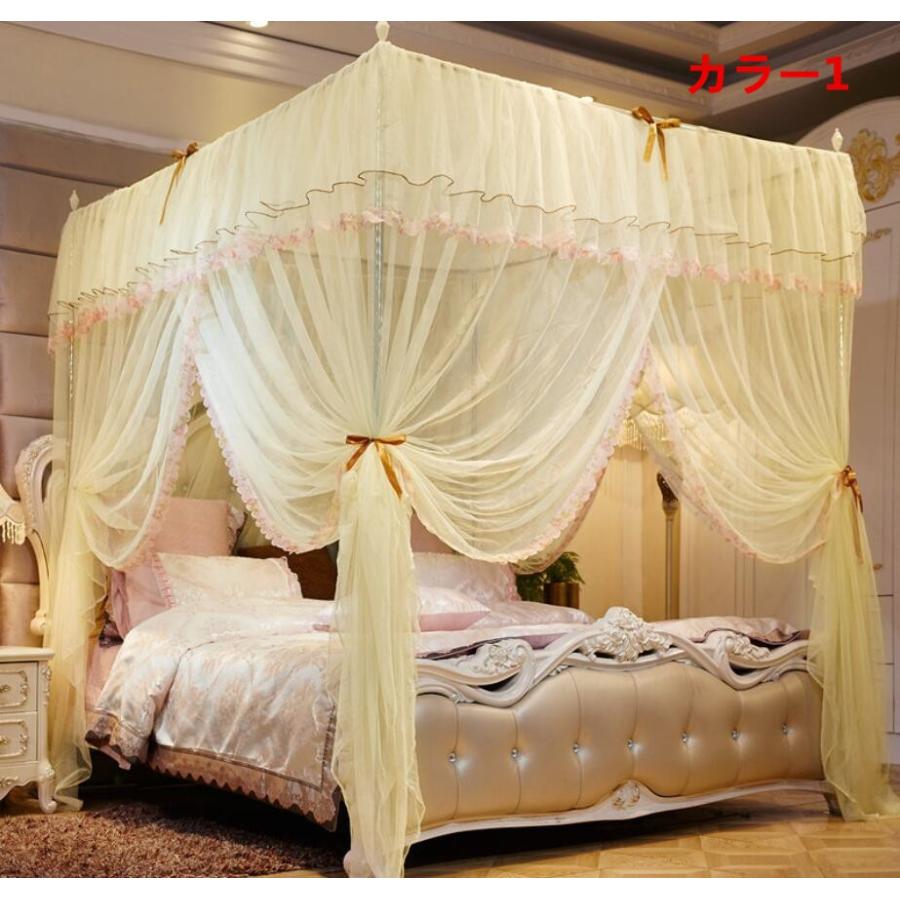 蚊帳 かや カーテン お姫様系 天使の世界へ 欧風 シングル ダブル クィーンサイズあり W163 Wz9w163 天使closet 通販 Yahoo ショッピング