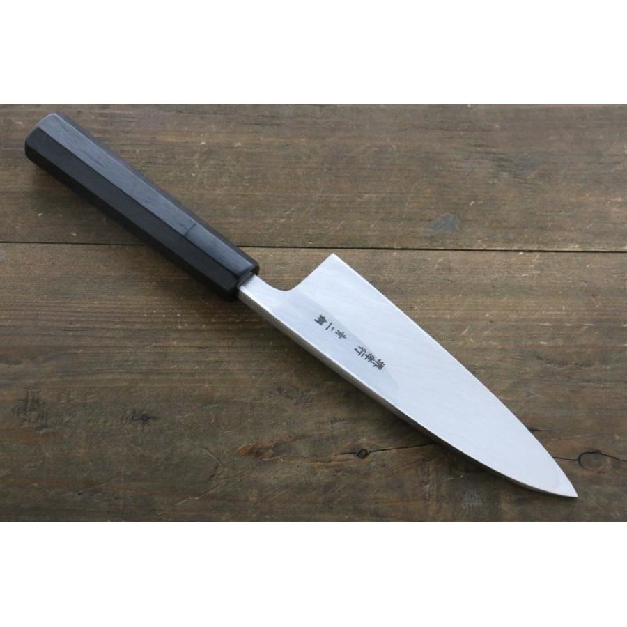 堺 孝行 青ニ鋼 出刃包丁 黒檀柄 : 清助刃物 - 通販 - Yahoo!ショッピング