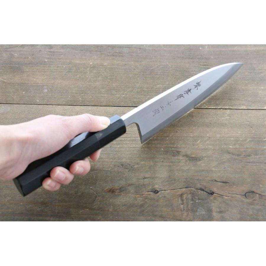 堺 孝行 青ニ鋼 出刃包丁 黒檀柄 : 清助刃物 - 通販 - Yahoo!ショッピング