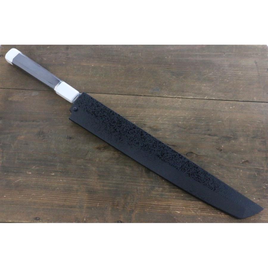 真影　AUS10 先丸筋引き　反り付き 真影AUS10 先丸筋引き反り付き