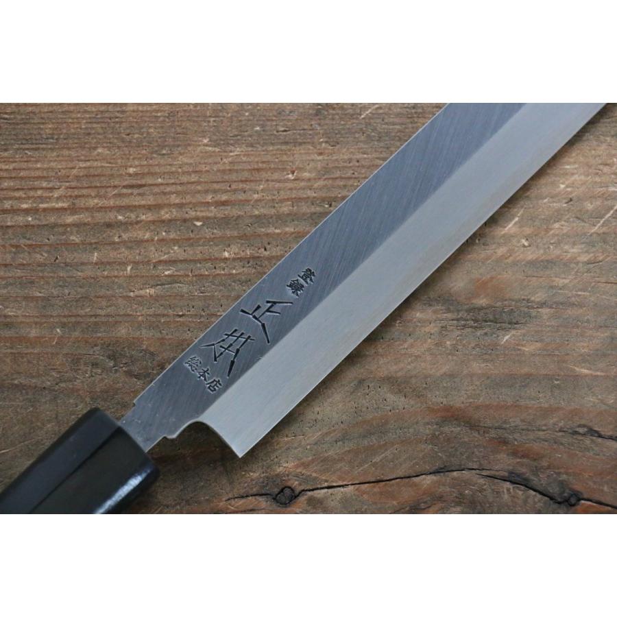 正本総本店 本霞 白一鋼 蛸引包丁 朴柄 -270mm : 清助刃物 - 通販