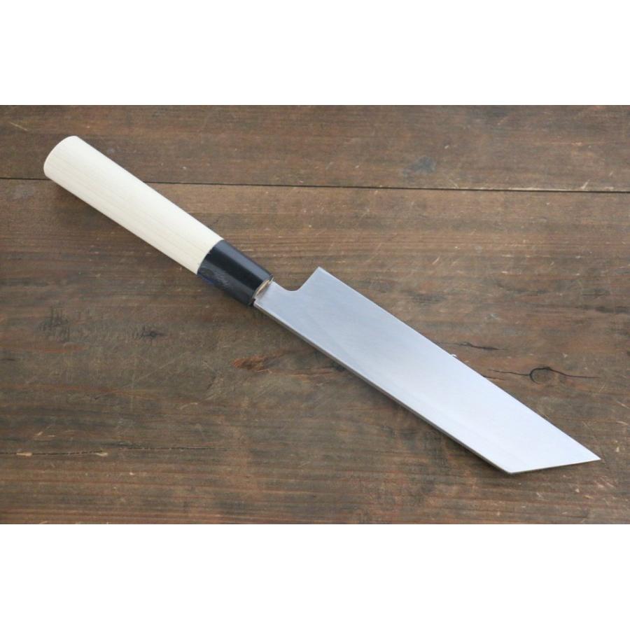 堺 孝行 INOX モリブデン鋼 ムキ物包丁 180mm 朴柄 : 清助刃物 - 通販