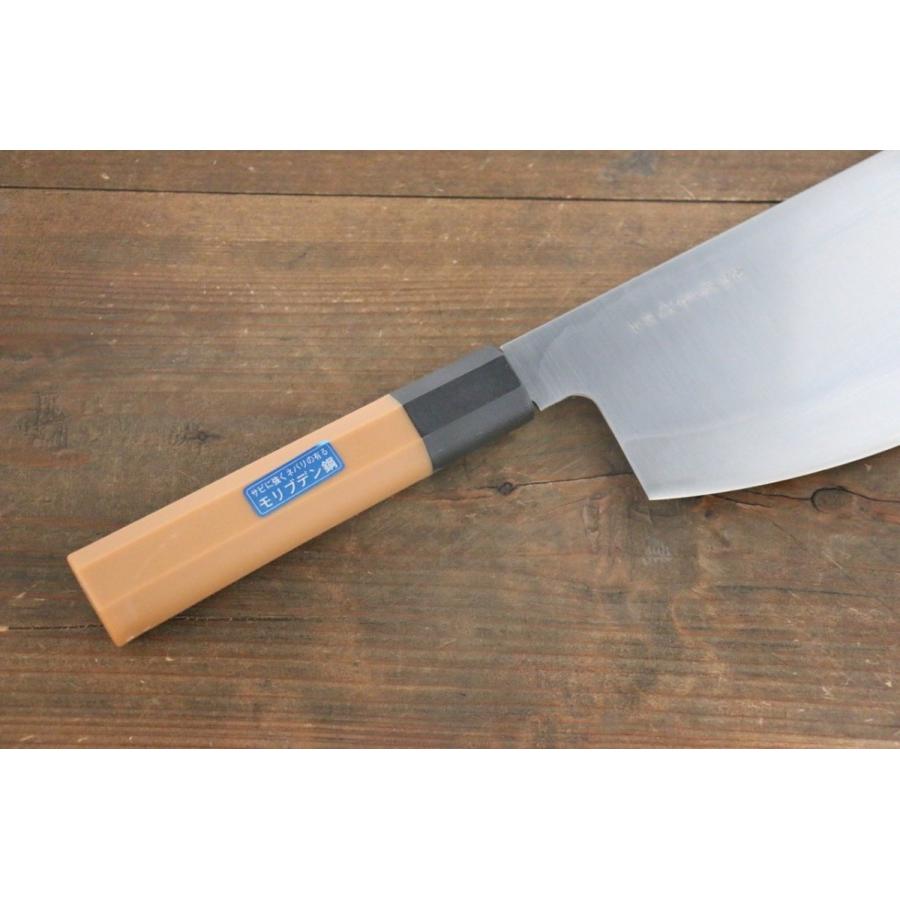 堺 孝行 モリブデン鋼 寿司切り包丁 240mm プラスチック抗菌柄 : 清助