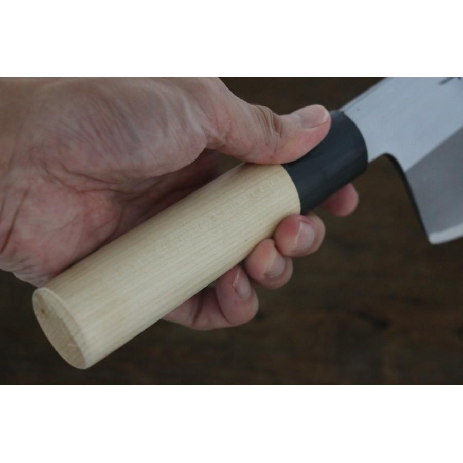 堺 孝行 霞研水牛柄 白鋼 寿司切り包丁 240mm : 清助刃物 - 通販