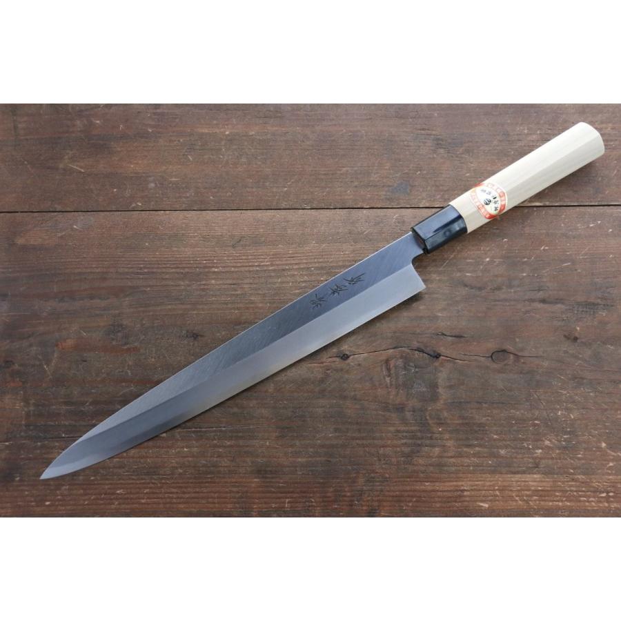 堺 孝行 【左利き用】 霞研 白鋼 柳刃包丁 270mm : 清助刃物 - 通販