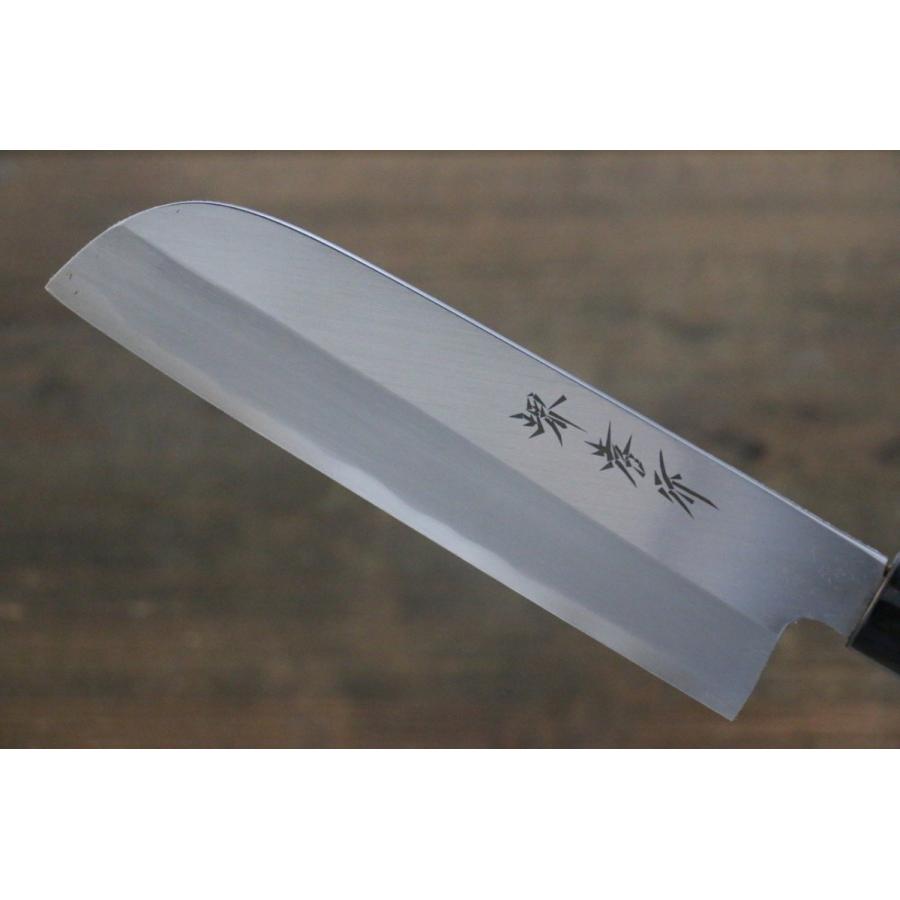 左利き用】 堺 孝行 霞研 白鋼 鎌型薄刃包丁 - 210mm : 清助刃物