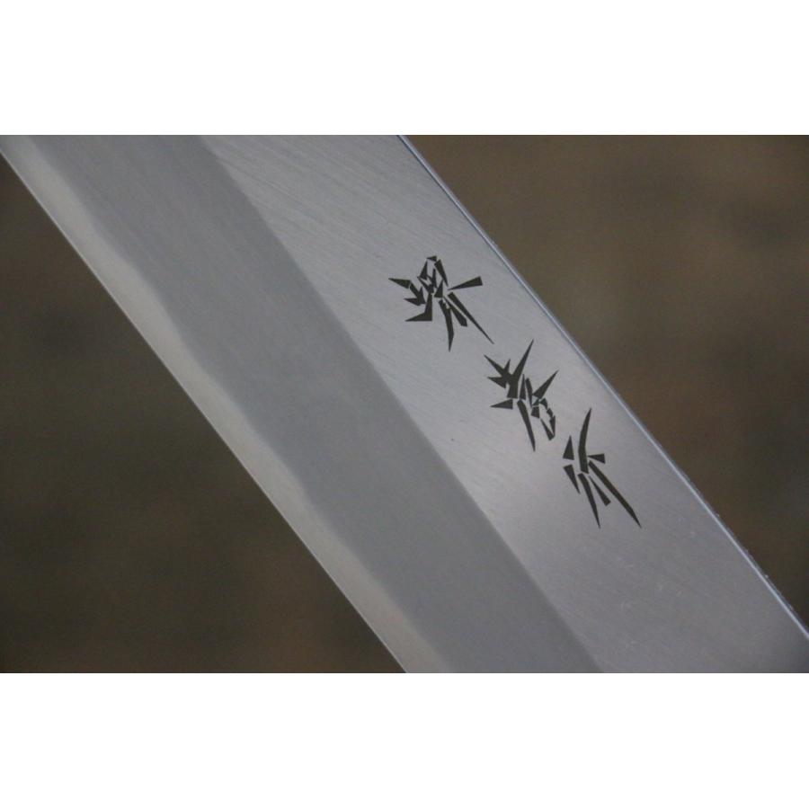 左利き用】 堺 孝行 霞研 白鋼 鎌型薄刃包丁 - 210mm : 清助刃物
