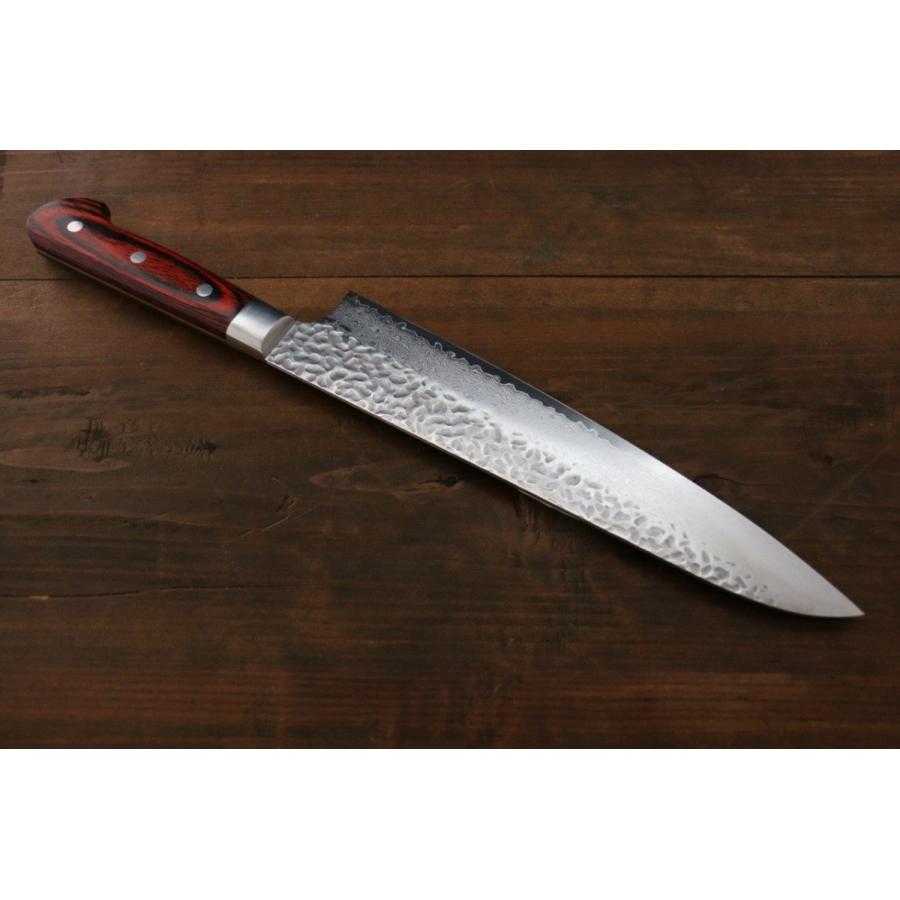 即納!最大半額!】 堺 孝行 VG10 33層 ダマスカス 牛刀包丁 240mm