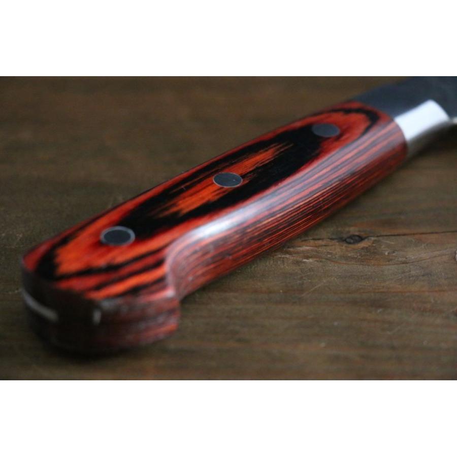堺 孝行 VG10 33層 ダマスカス 牛刀包丁 240mm マホガニー柄 : 清助