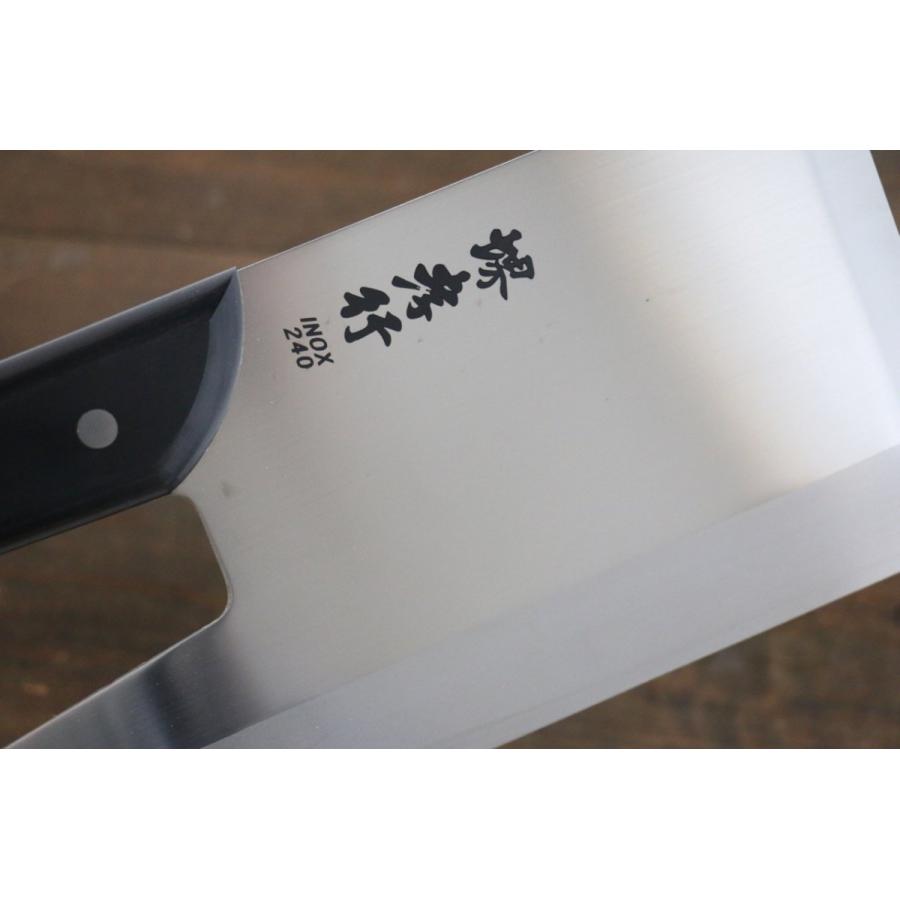 堺 孝行 INOX モリブデン鋼 そば切り包丁 240mm : 清助刃物