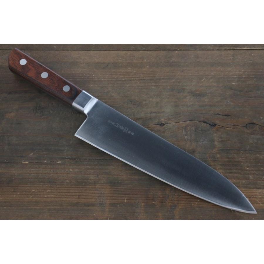 堺孝行　極上本焼　洋出刃　尺 堺 孝行 本焼 青ニ鋼 洋出刃包丁 -210mm : 清助刃物 - 通販 - Yahoo