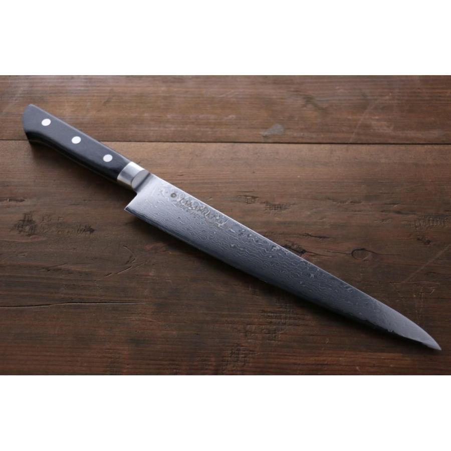 国内外の人気 清助刃物堺 孝行 63層 ダマスカス 筋引包丁 270mm zppsu